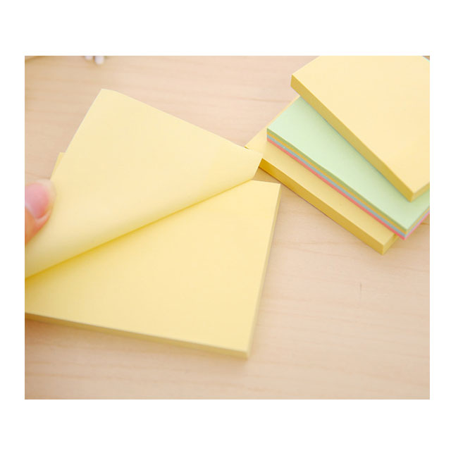 Memo Pad Stickers Self-adhesive Sticky Message Notice Notepad School Office Stationery Supplies