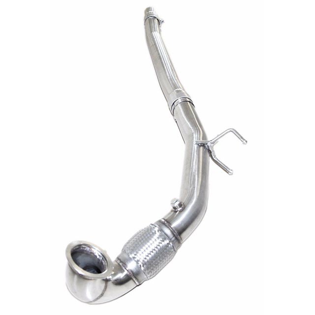 3 "SS Turbo болт на водосточная труба для 2015-2016 Volkswag * en Golf R MK7 2,0 T v-ленточный