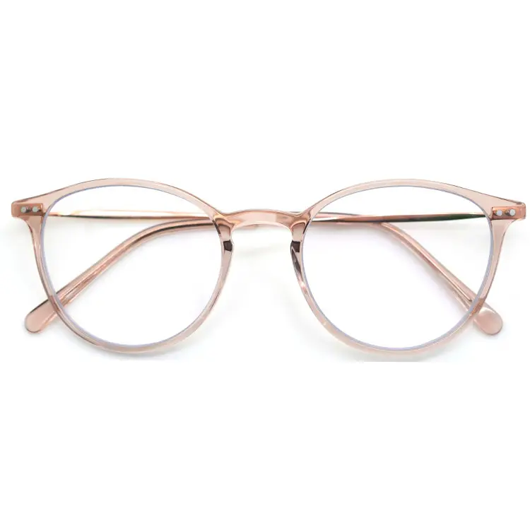 Sifier newest fashion acetate combine metal anti blue light glasses eyeglasses customized logo