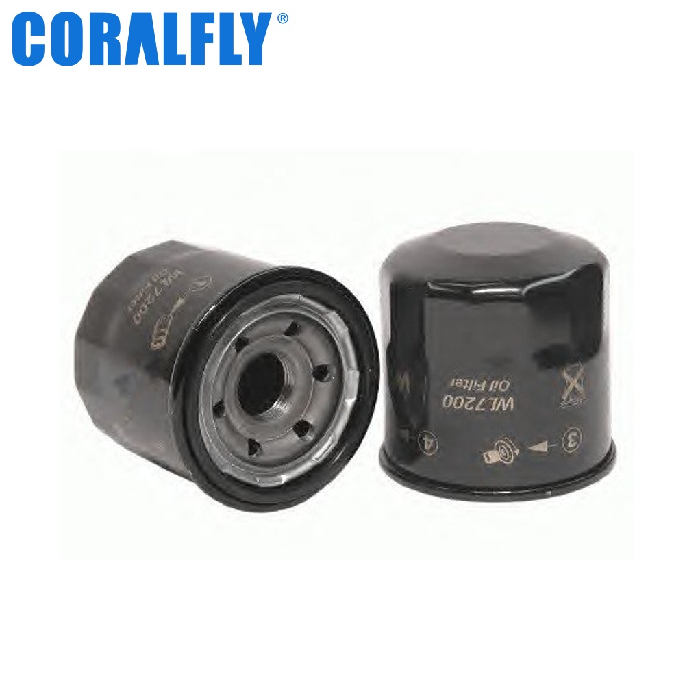 CORALFLY OEM ODM хорошее качество легкий грузовик автомобильный масляный фильтр WL7200 B1400 B1400 P502067