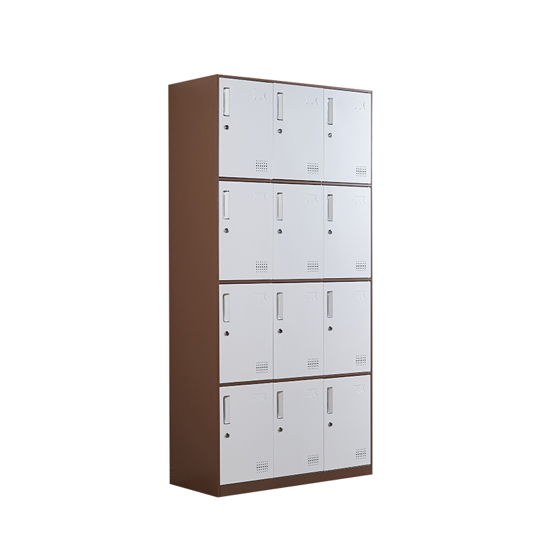 12 Door Furniture Steel Employee Locker clothing lockers Wardrobe