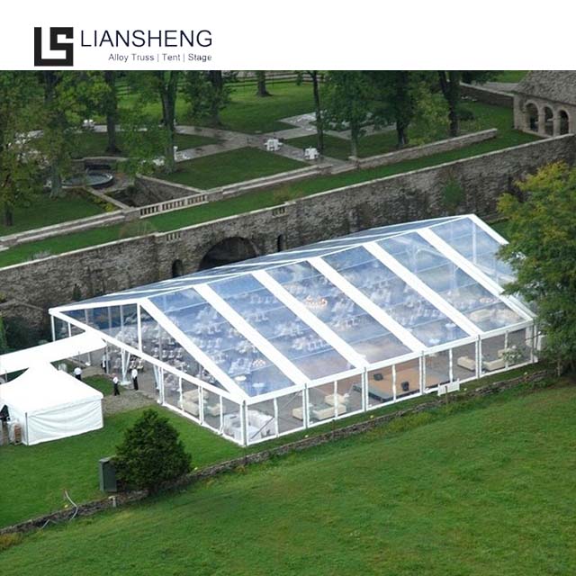 Large Outdoor Party Tent with Removable Sidewalls and Roof UV-Resistance Protection