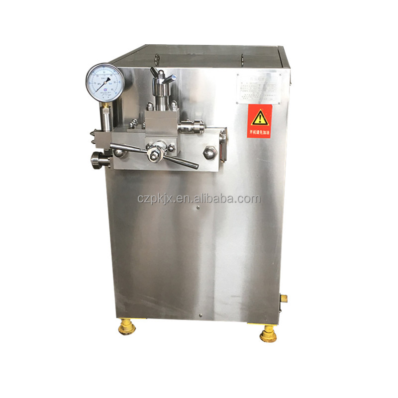 Factory Supply Stainless Steel High Pressure Homogenizer For Milk/Juice/Cosmetic/Chemical