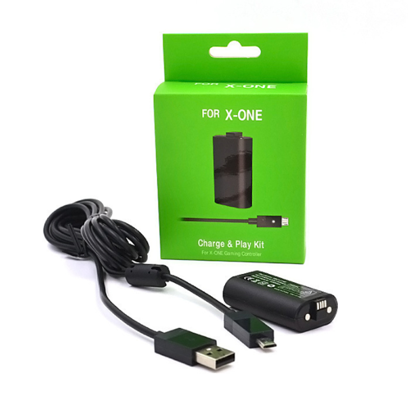 Набор зарядных устройств, набор аккумуляторов, USB-кабель для зарядки для беспроводных игровых контроллеров Xbox One