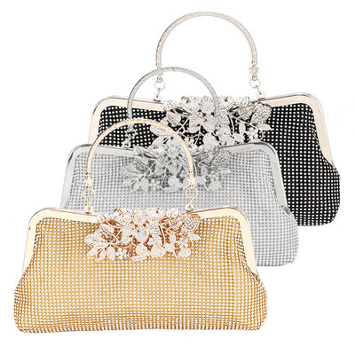 ROBO Custom new diamond set banquet bag evening dinner bag wholesale clutch one-shoulder cross-body bag