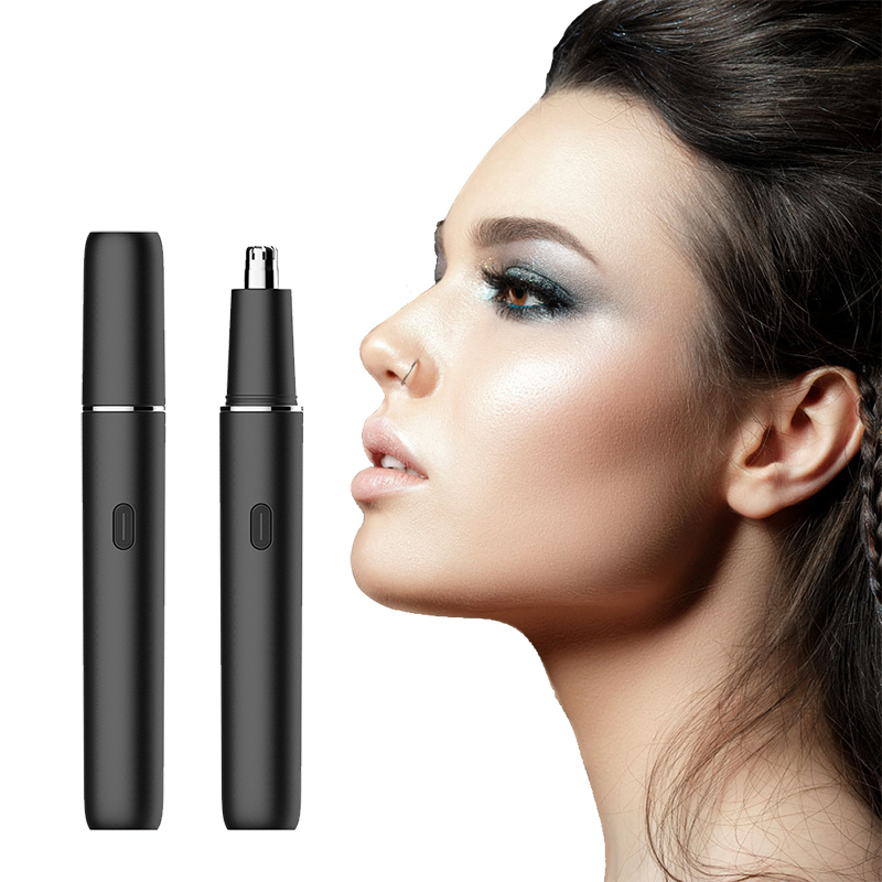2021 Hot Sale Wireless Usb Charging Waterproof Electric Nose Hair Removal Trimmer Cleanser
