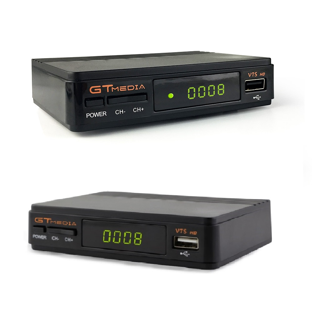 Hot GTMEDIA V7S Freesat V7 HD with HD most stable server freesat M3U Xtream-code H.265 Satellite Receiver with bisskey