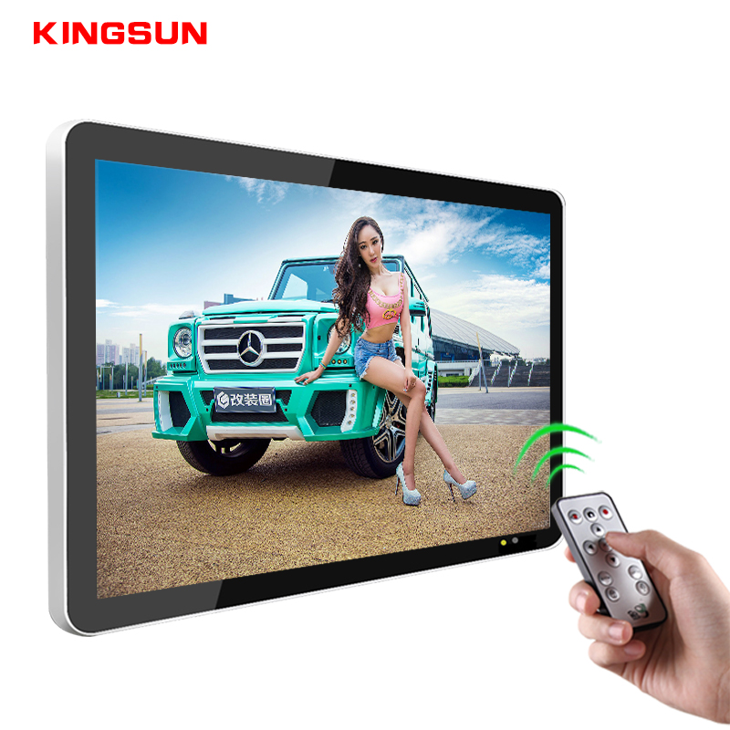 21,5 Дюймов 1080p lcd Цифровая вывеска Безрамное настенное крепление коммерческий Лифт рекламный экран