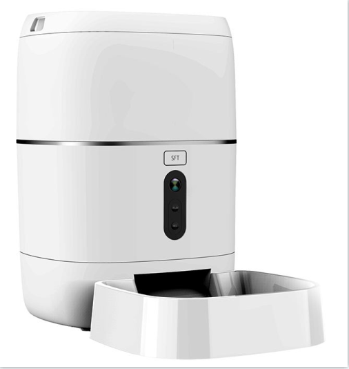 SZMYQ Tuya Smart Amazon Cat автоматическая с IP-камерой, двусторонняя аудиосвязь, лидер продаж, оптовая продажа, кормушка для кошек и собак, Умная автоматическая кормушка