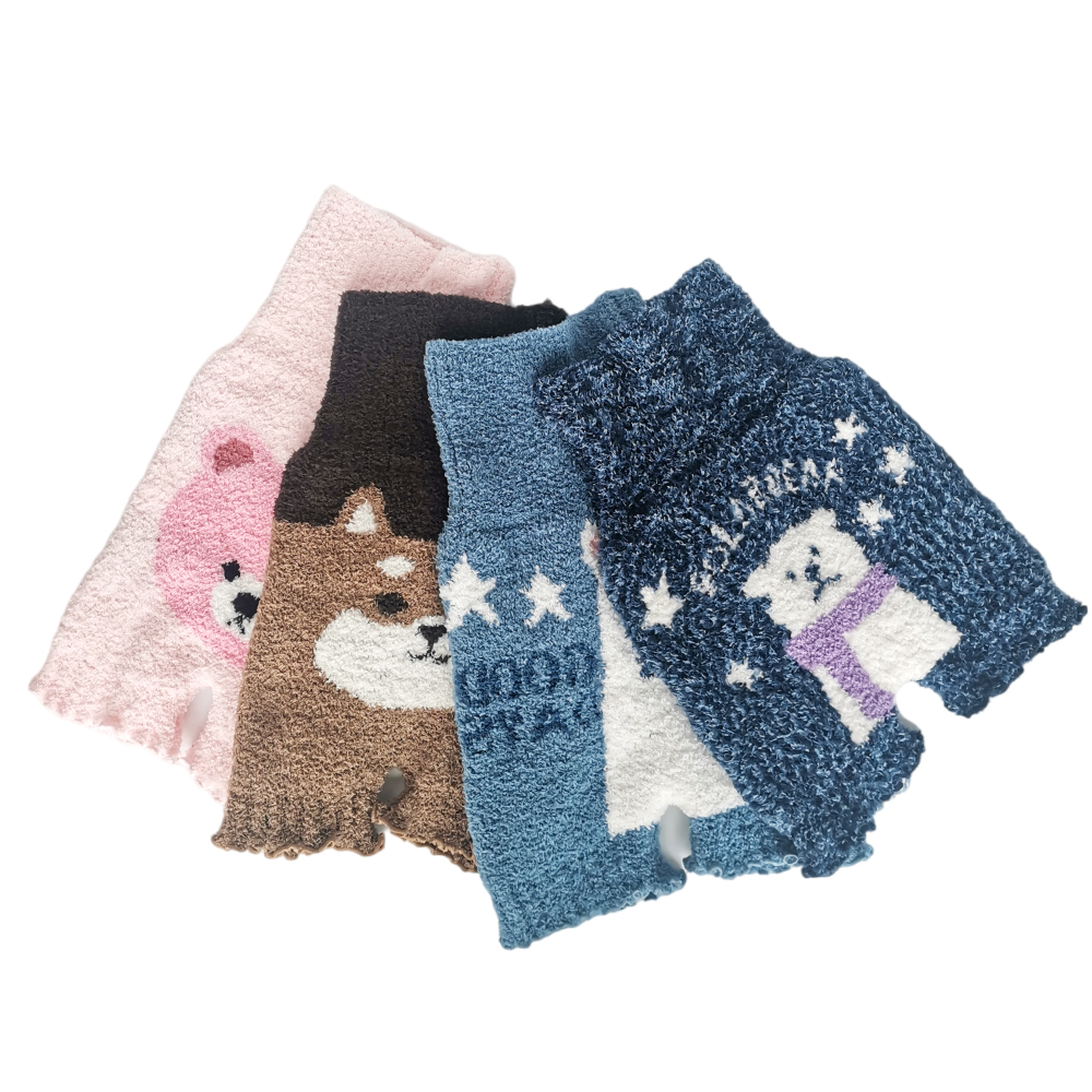 Factory supply women High Waisted Knit warm shorts