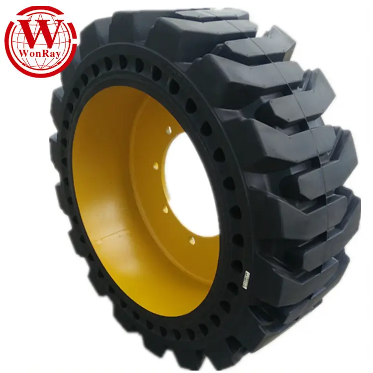 high quality solid 10x16.5 bc skid steer tire for bc caterpillar new holland jcb