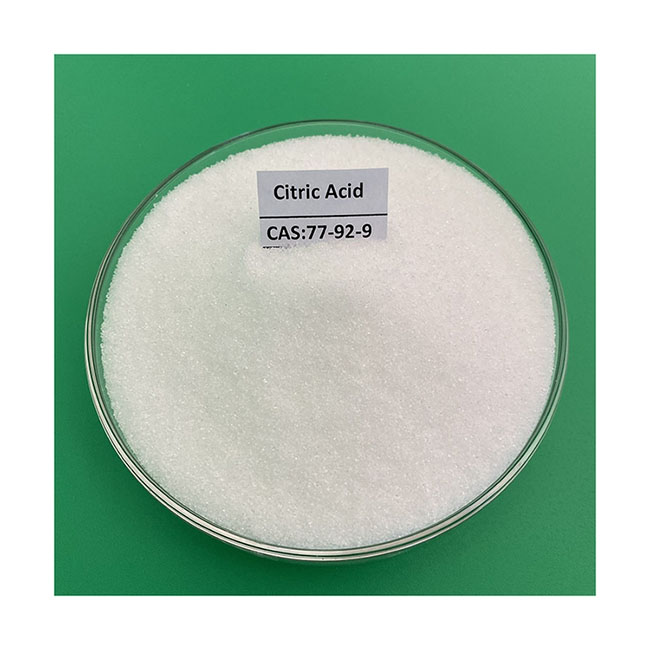 Citric acid food additives 99.5% colorless crystal powder