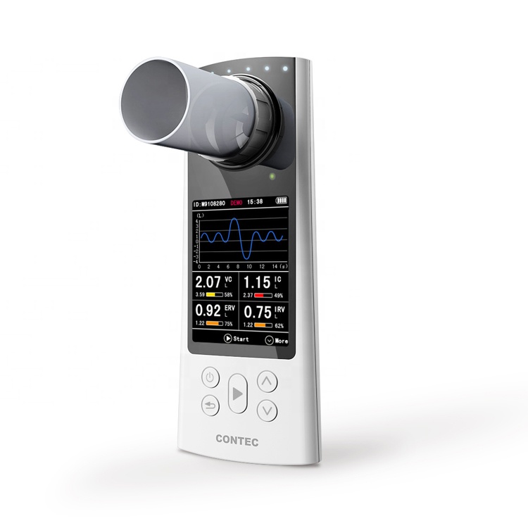 CONTEC NEW SP80B USB Color Display medical handheld portable spirometer espirometro