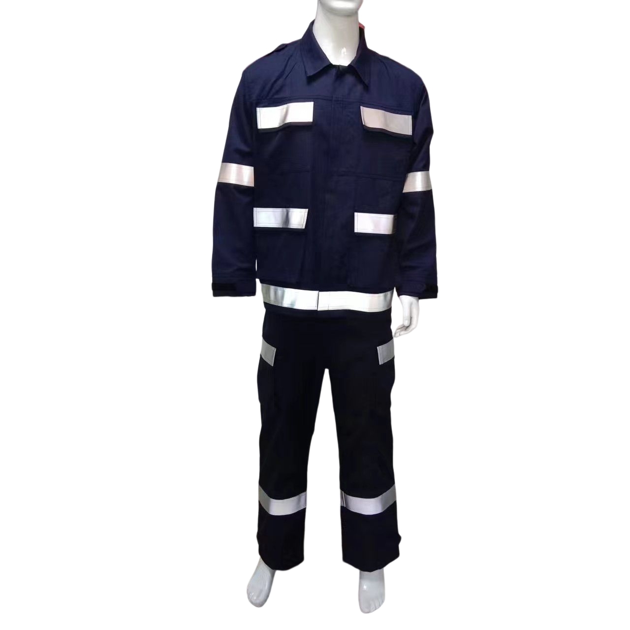 Emergency Fire Fighting Long Sleeve Summer Training Suit Fireman Uniform for Rescue Purpose