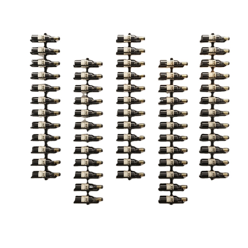 Wine rack wall mounted home wall wine bottle display rack store bar wall hanging metal wine rack
