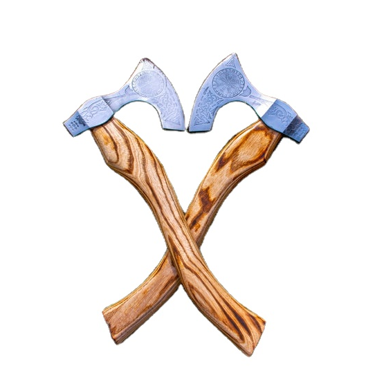 Axe High carbon steel axe with Leather Sheath
