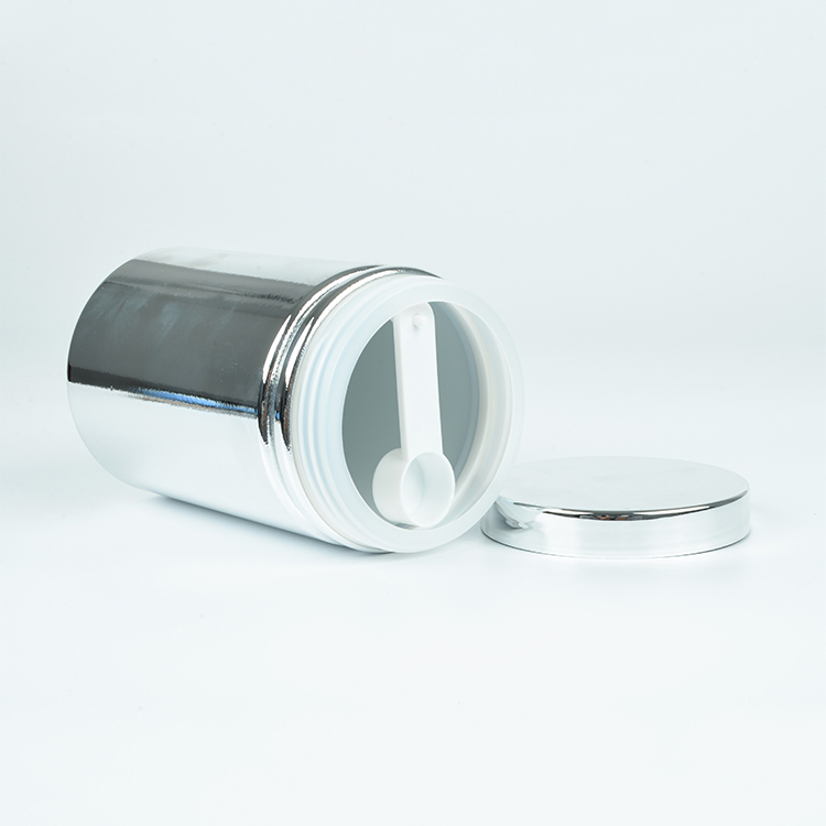 RTCO Custom Size Wholesale 12 oz 14 oz 16 oz 20 oz 32 oz 40 oz Powder Plastic Bottle Food Powder Storage With Scoop Clip