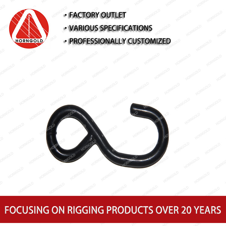Stainless Super Quality S Hooks Cord Buckle Clips