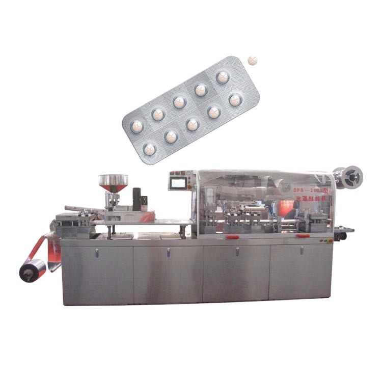 High Quality Small Aluminum Plastic Tablet Blister Packing Machine