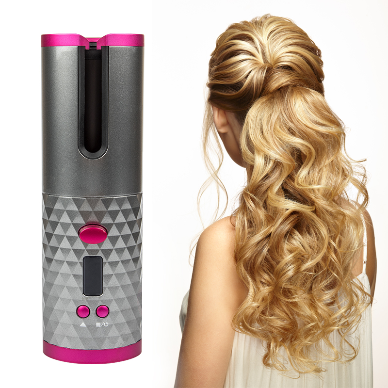 Hot Sale Wireless curling iron Automatic Portable Rotating Hair Curler Waver