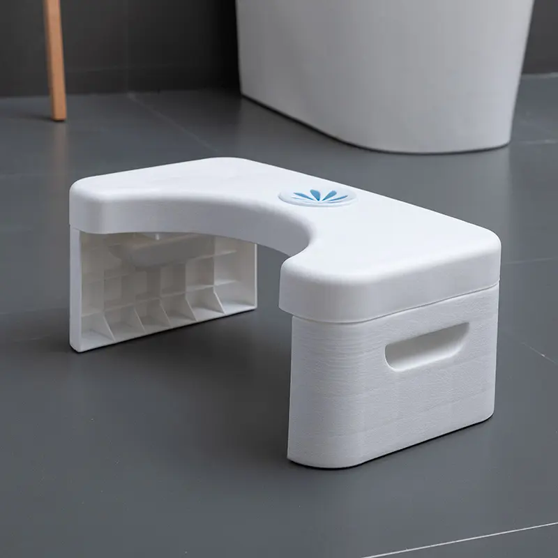 removable foldable bathroom toilet stool non-slip squatting toilet stool