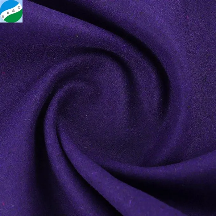 Hot selling wholesale winter polyester wool melton fabric in shaoxing textile