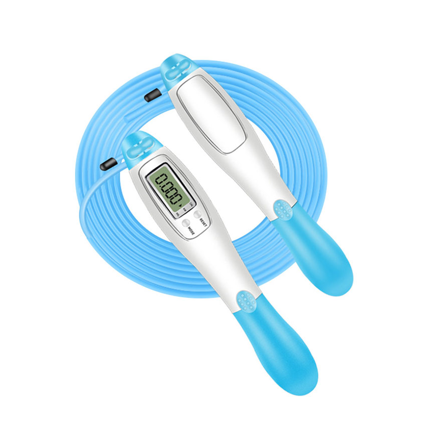 Jointop LED Display Digital Weight Calories Time Setting Heavy Weight Speed Cordless Jump Rope, Skipping Rope with Counter`