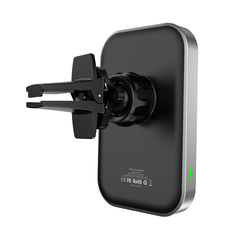 Bidao Stand Car Wireless Charger Wireless Portable Charger Magnetic With Indicator Cell Phone Wireless Charger