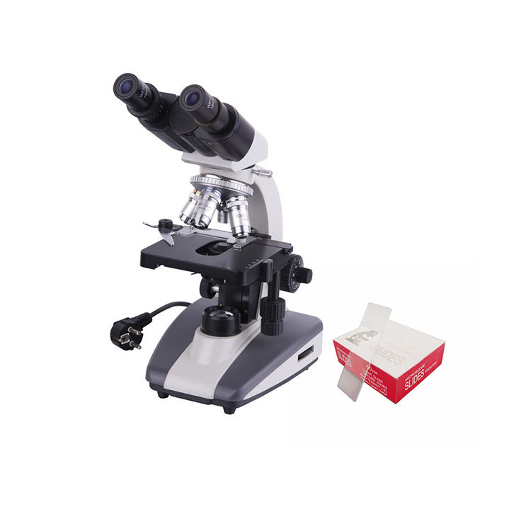 Microscope 360 Rotatable Monocular Viewing Head XSP Series 107E Biological Microscope