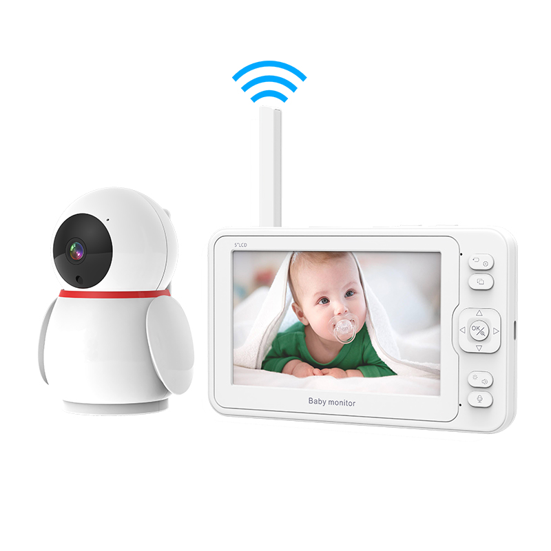 HD 1080P baby Sleep monitoring camera iP Mini CCTV smart wifi LCD pet Baby Monitor Wireless camera With Two Way Audio