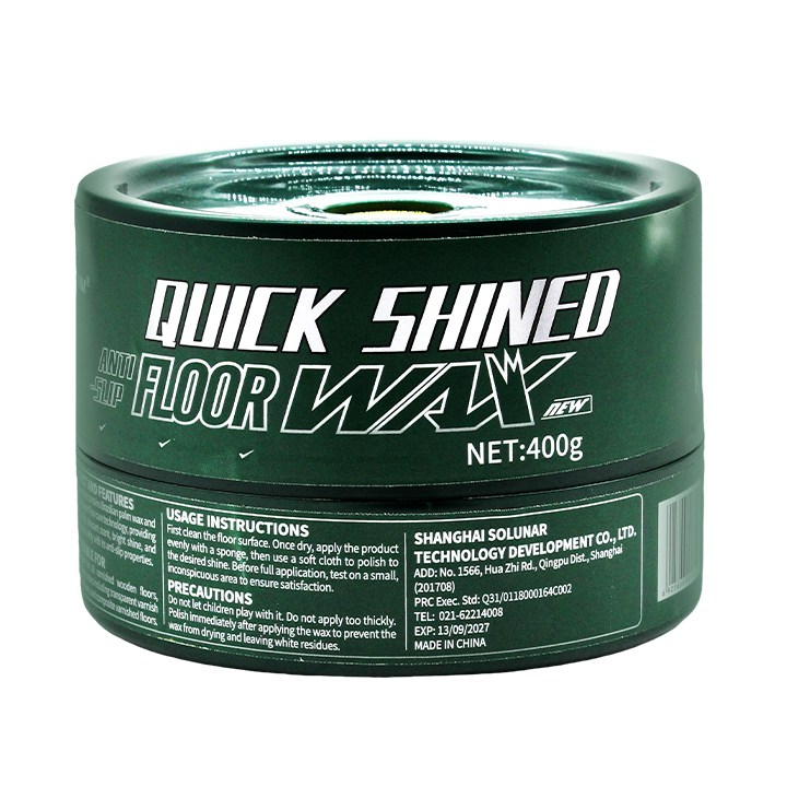 Quick Shine Anti-Slip Beeswax Floor Wax Wood Floor Maintenance Finishing Product
