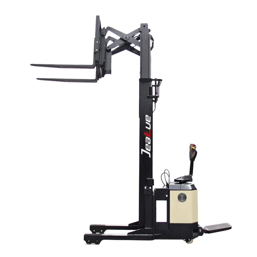 1.5t Electric Reach Stacker Forklift Pallet Truck