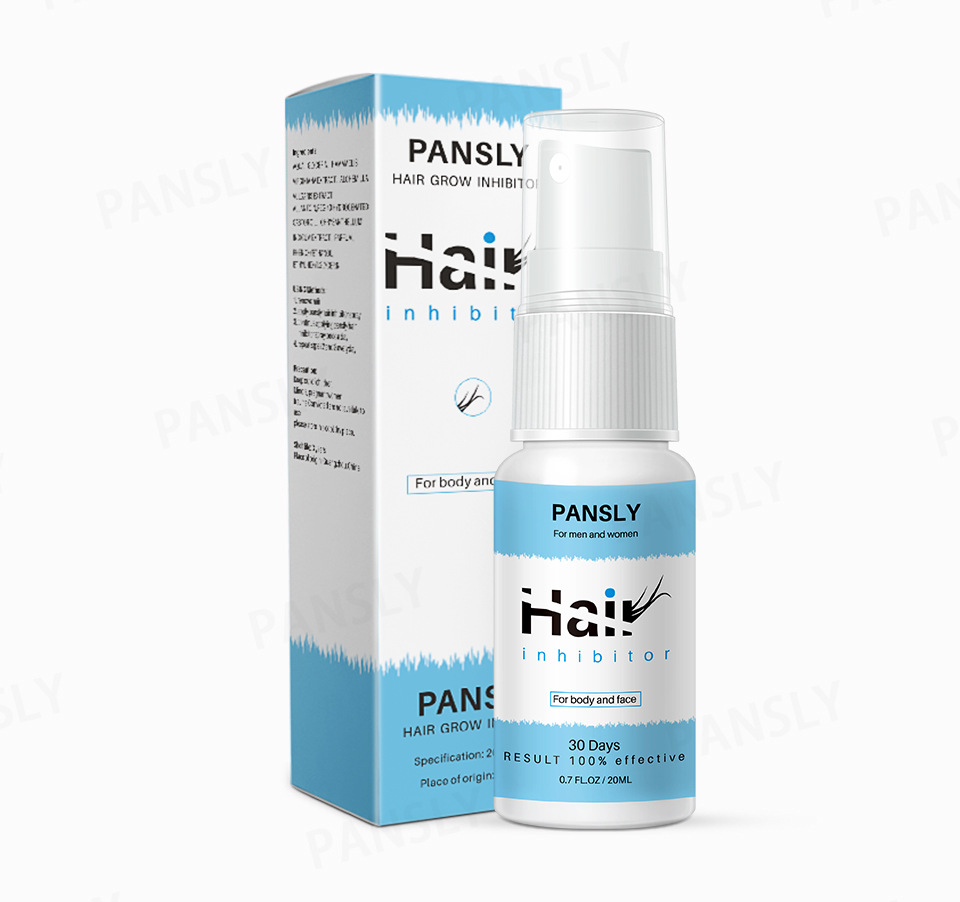 PANSLY HAIR inhibitor Hair Removal Spray Reducing to Stop Hair Growth Skin Smooth Repair Essence