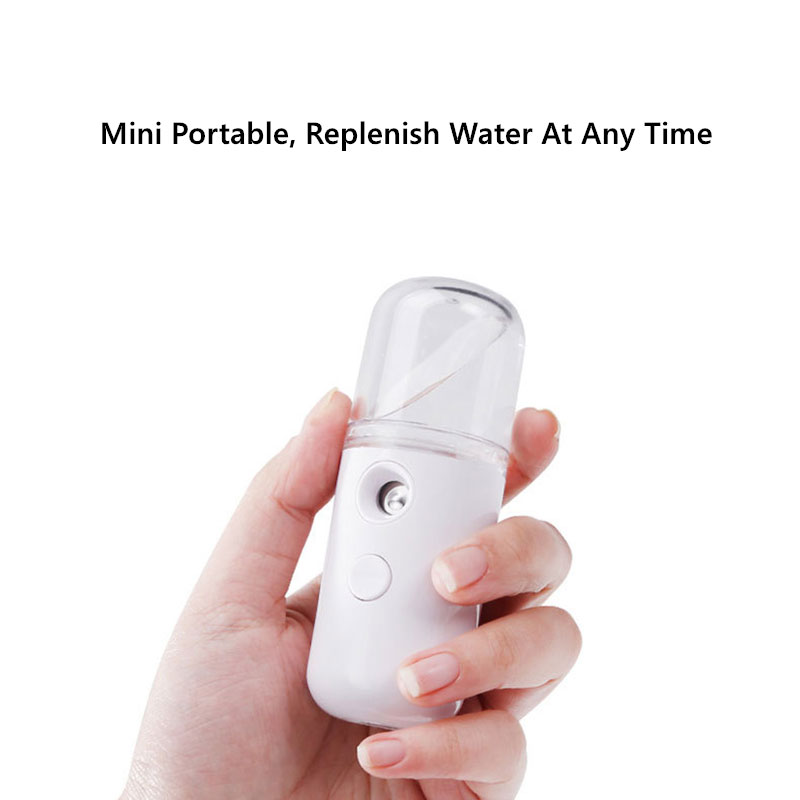 Новый Стиль nano Handy Mist mister спрей с лицевой кожей анализатор влажности кожи тестер Нано опрыскиватель