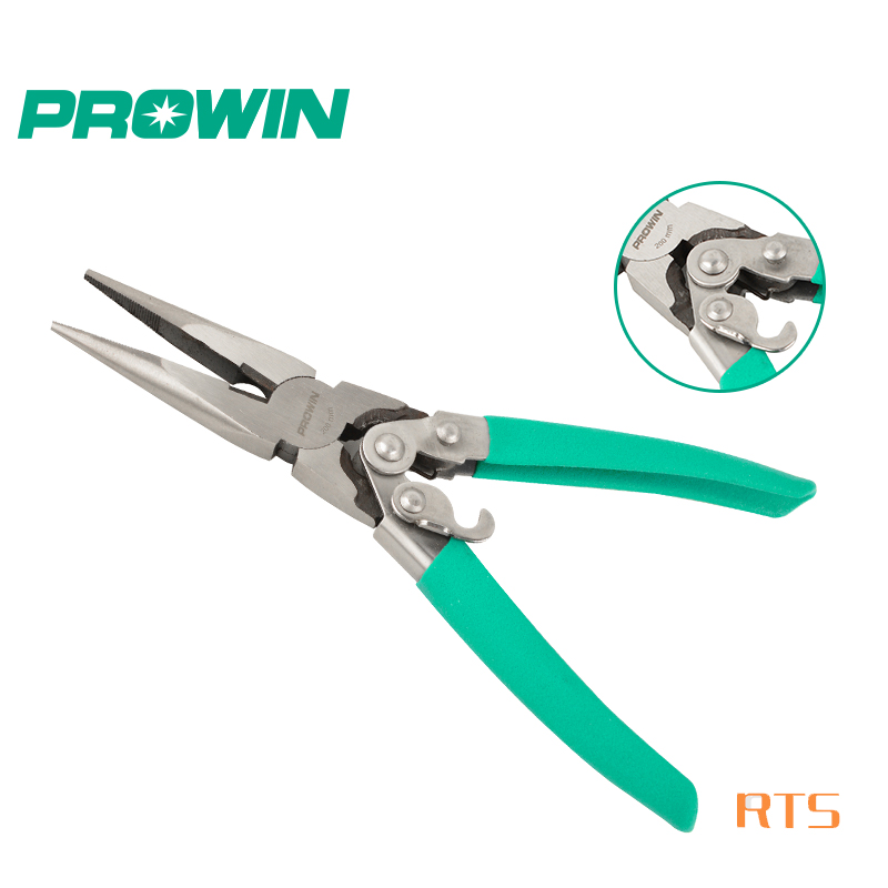 Prowin RTS экономии денег SKU11121 трудосберегающий Изолированная ручка 8 дюймов 200 мм CR-V длинноносые плоскогубцы