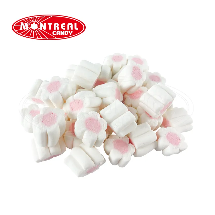 Sweets Marshmallow Sweets Flowers Shape Cotton Candy Marshmallow Candies