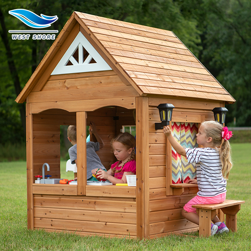 Kindergarten Preschool Outdoor Group Social Playhouse Role Play House Montessori Daycare Supermarket Kitchen Interactive Game