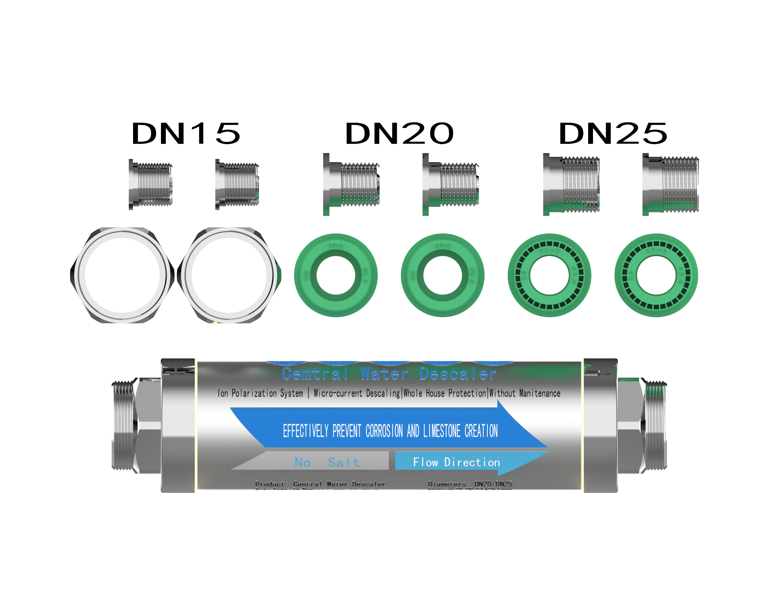 Ten-year life Whole House water purification Softener for RV and Household water filter hard water softener
