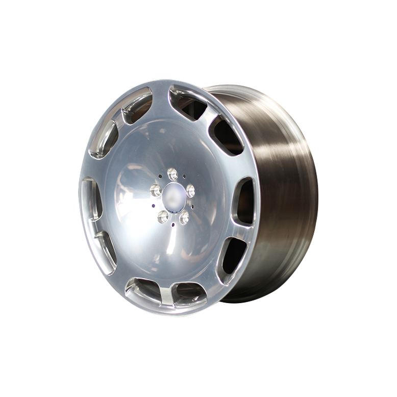 Aluminum Alloy Gloss Black Machine Face Cars 3 Piece Forged Wheels For Sale