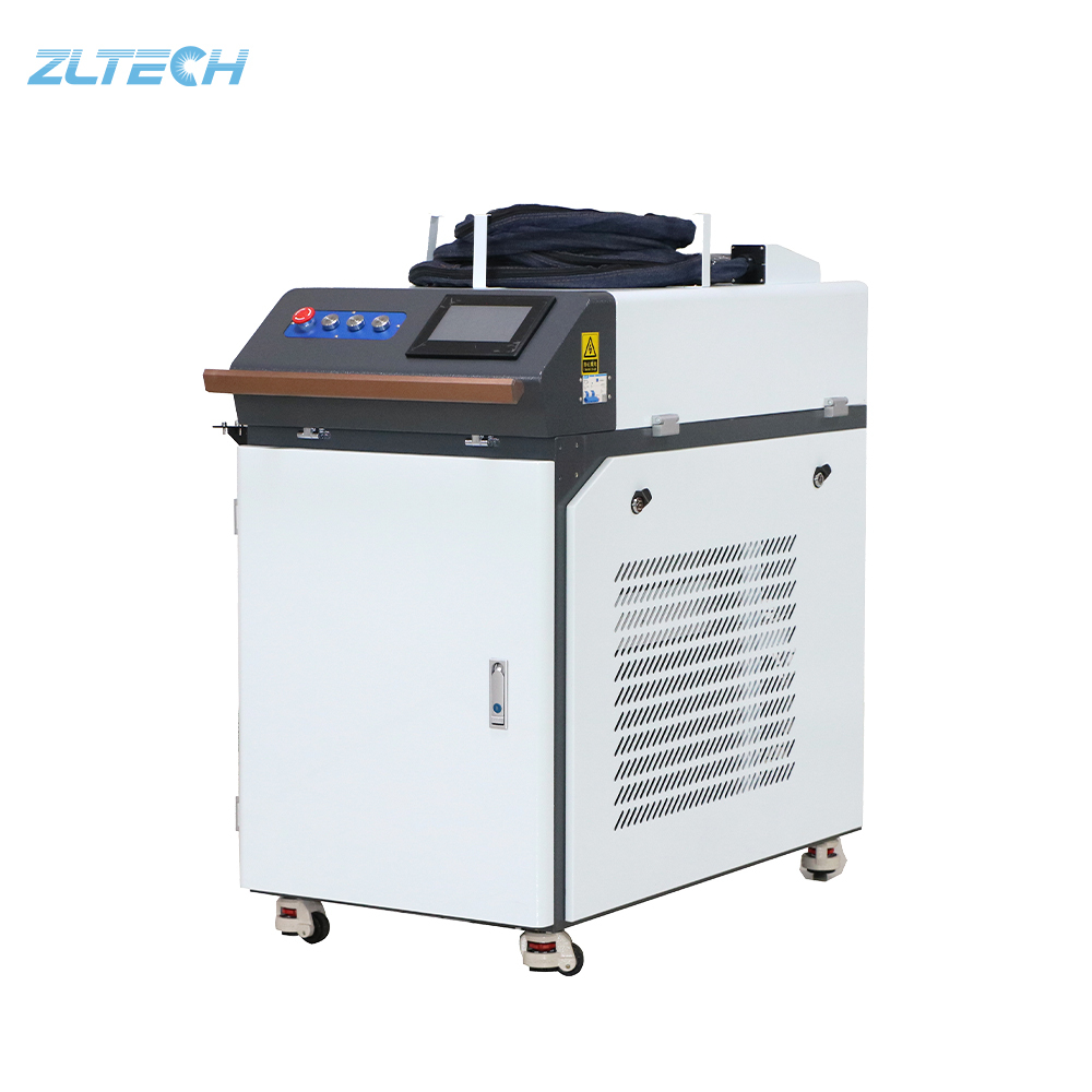 High Efficiency 2000 Watt Portable Handheld Laser Cleaner / Rust Laser Removal Fiber Laser Cleaning Machine