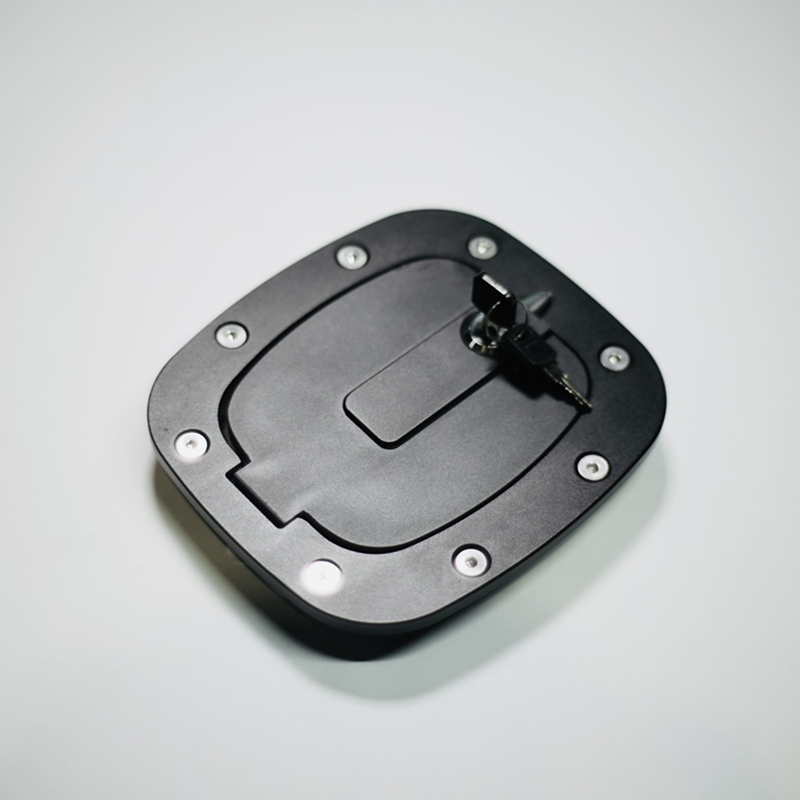 Factory products Car Styling Accessories Aluminum Alloy Car Gas Oil Tank Cover With Key Lock fo Fj Cruiser