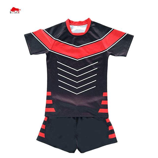 New Style Breathable And Comfortable Sportswear Rugby Uniforms Set