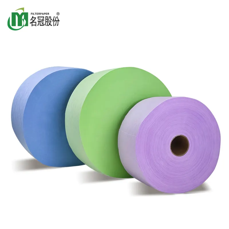Colourful HEPA filter paper for Air filter high efficiency