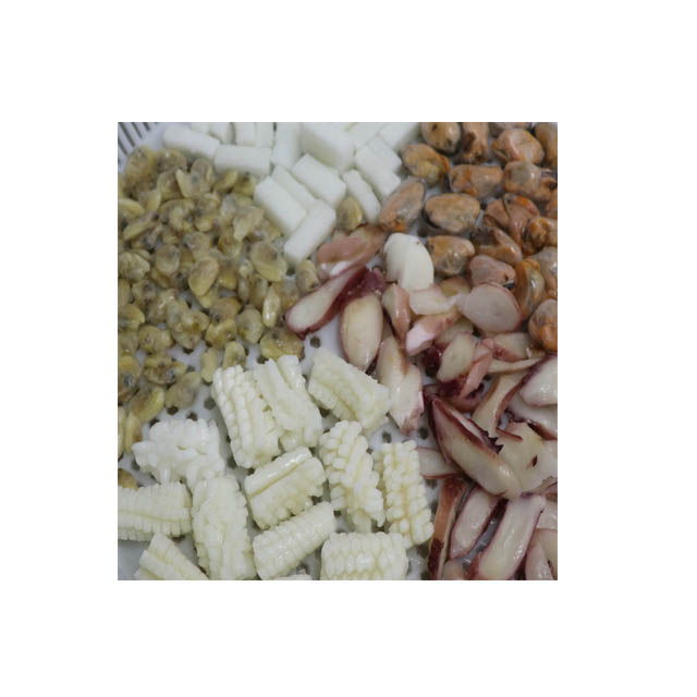 Замороженные морепродукты IQF, смесь с креветками-кальмарами surimi