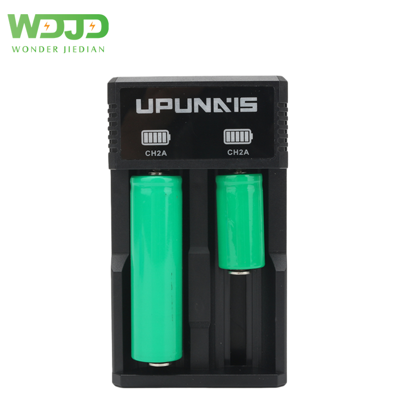 Умное перезаряжаемое литиевое Зарядное устройство USB с двумя слотами