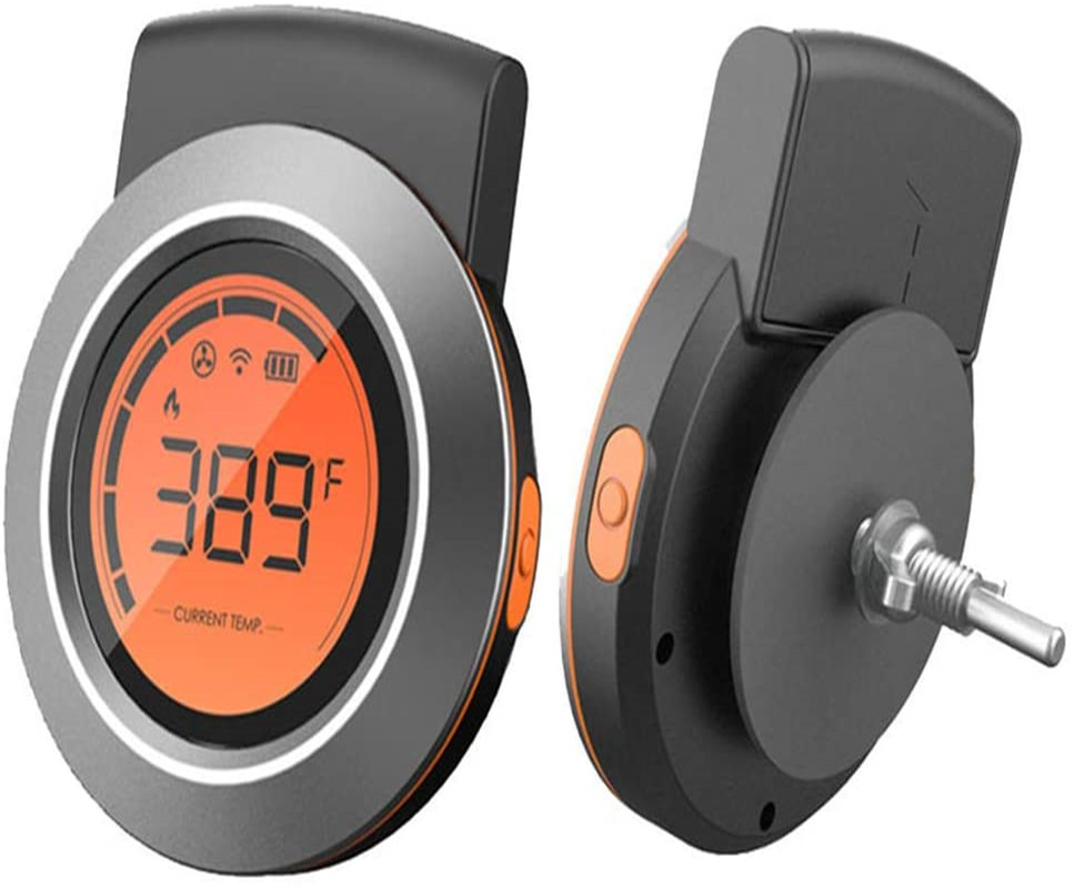 Bluetooth термометр для мяса, Bluetooth беспроводной термометр для приготовления конфет и еды с функцией будильника для приготовления пищи, барбекю и гриля.