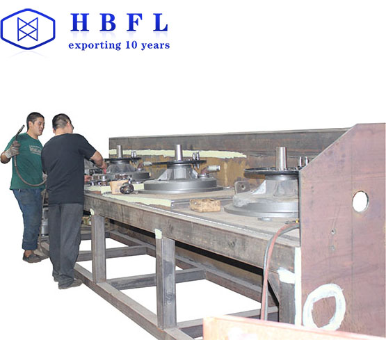 HBFL Wire Drawing Ribbed Making Machine