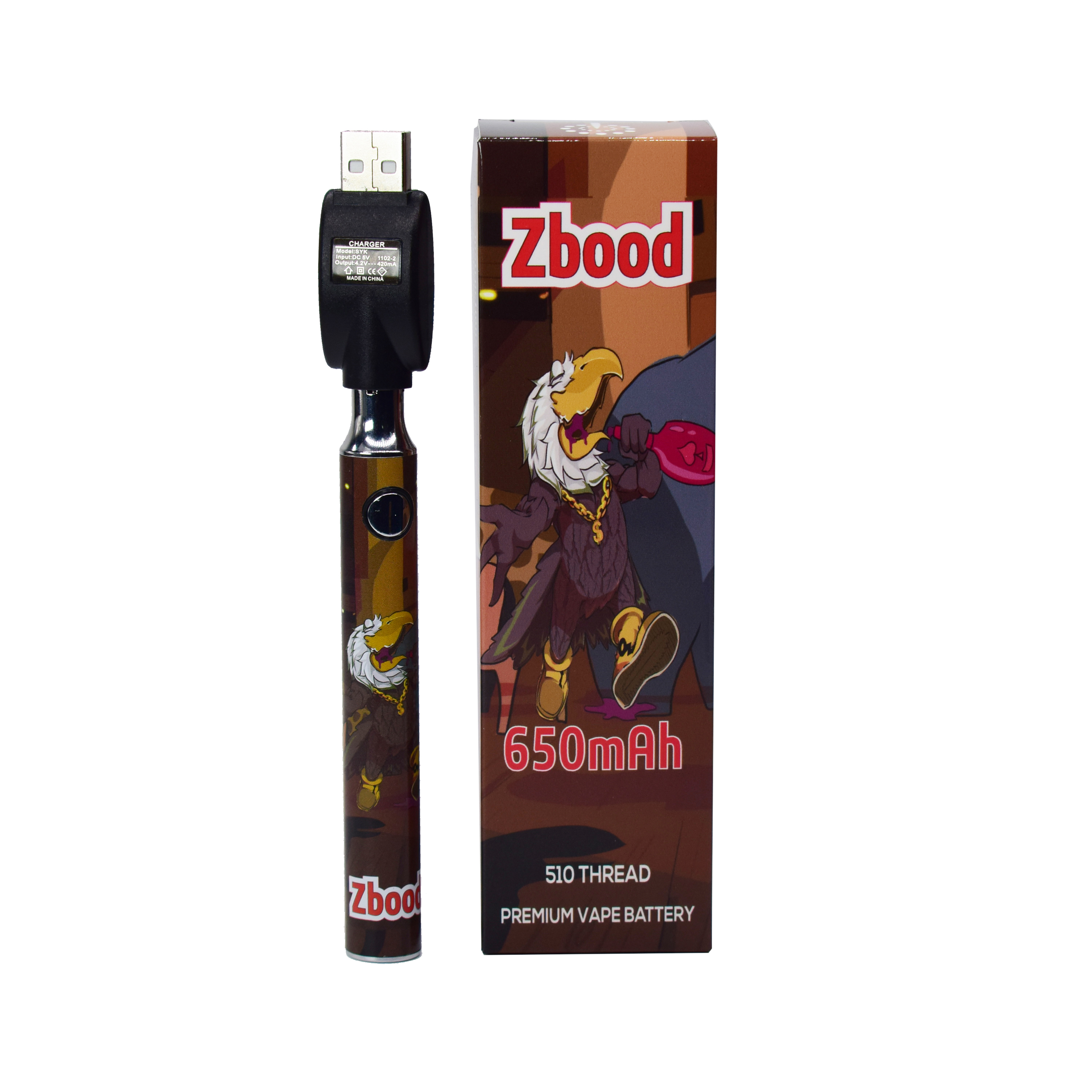 2021 wholesale the hottest cbd vape battery pen slim 650mAh twist battery cbd vape cartridge 510 thread variable voltage battery