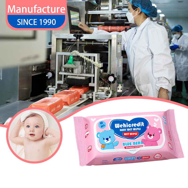 WeHicredit Customizable natural top selling baby kids travel hygiene new born baby skin care 1-80 pcs baby products