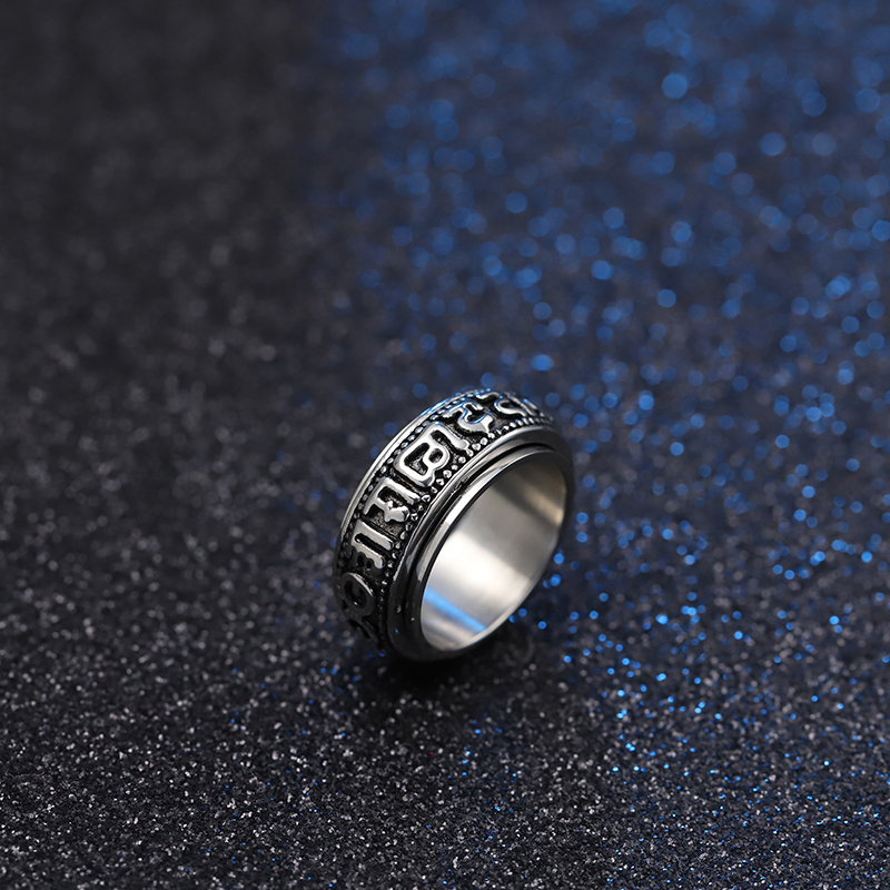 Unique Design Factory Supply Trendy Men's Wholesale Jewelry Stainless Steel Rings